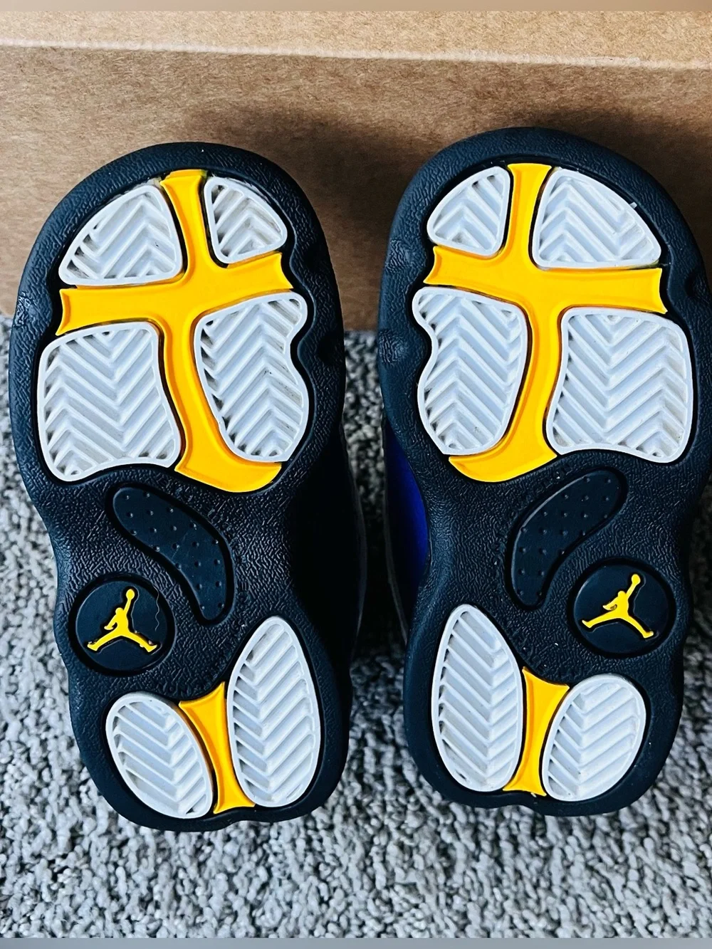 ✨Air Jordan 13 Retro ‘Lakers', TD Size 6C✨